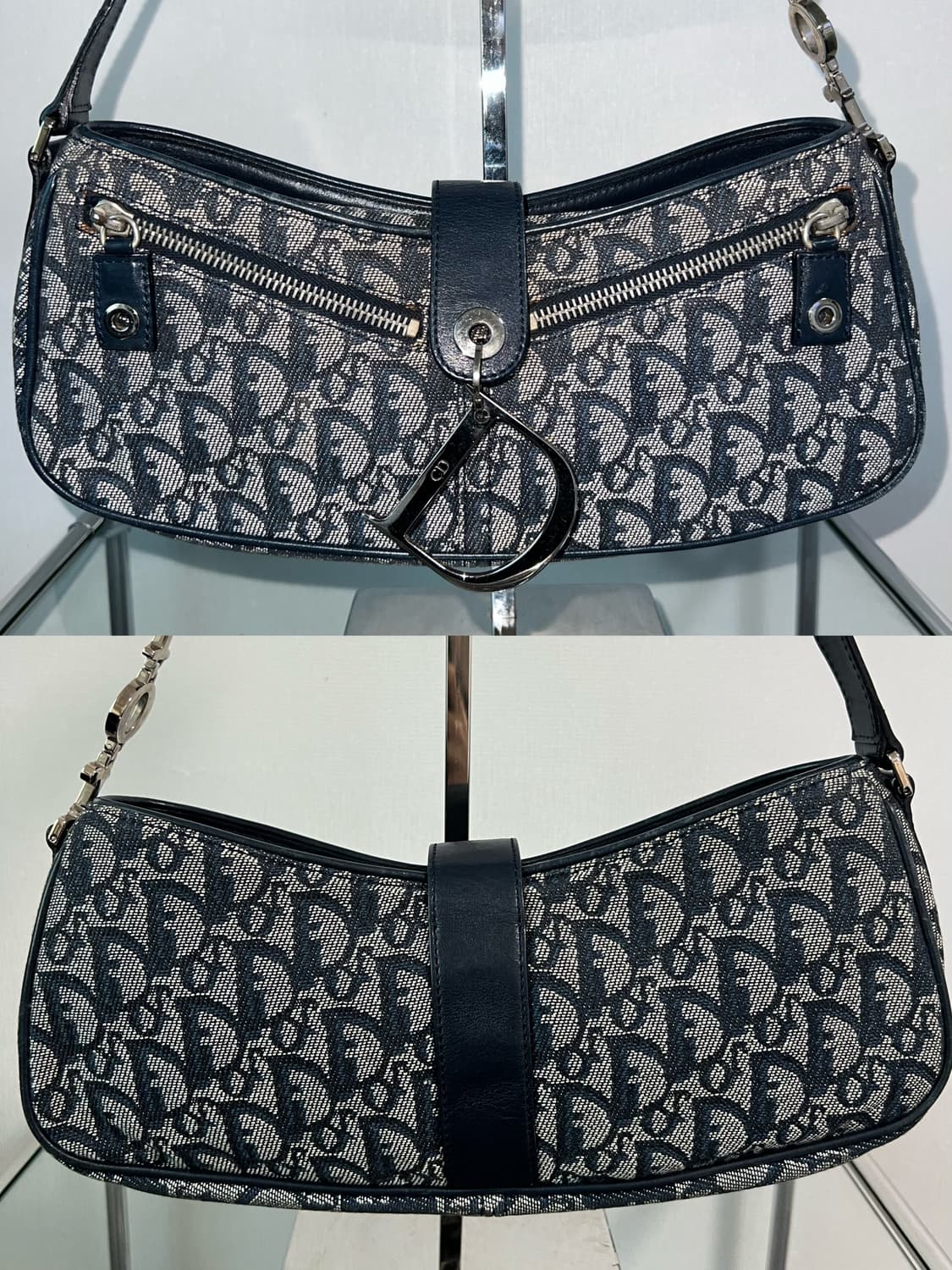 디올 오블리크 D참 바게트백 상품이미지4