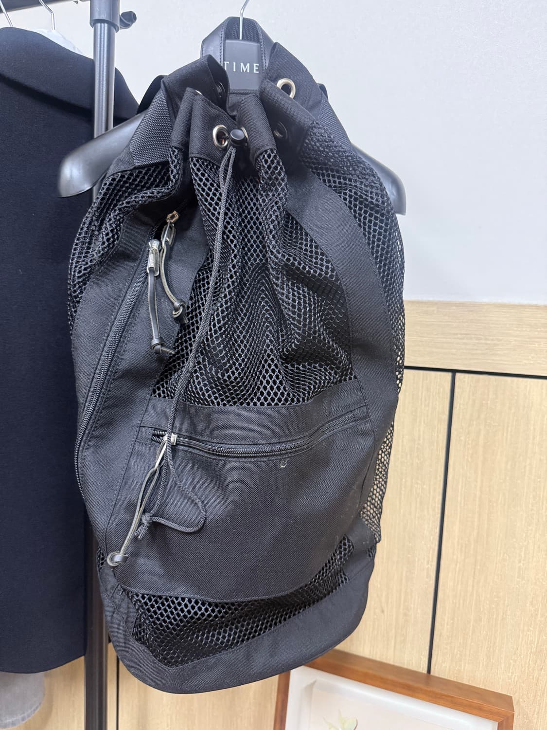 [L] 오라리 메쉬 백팩 블랙  상품이미지4