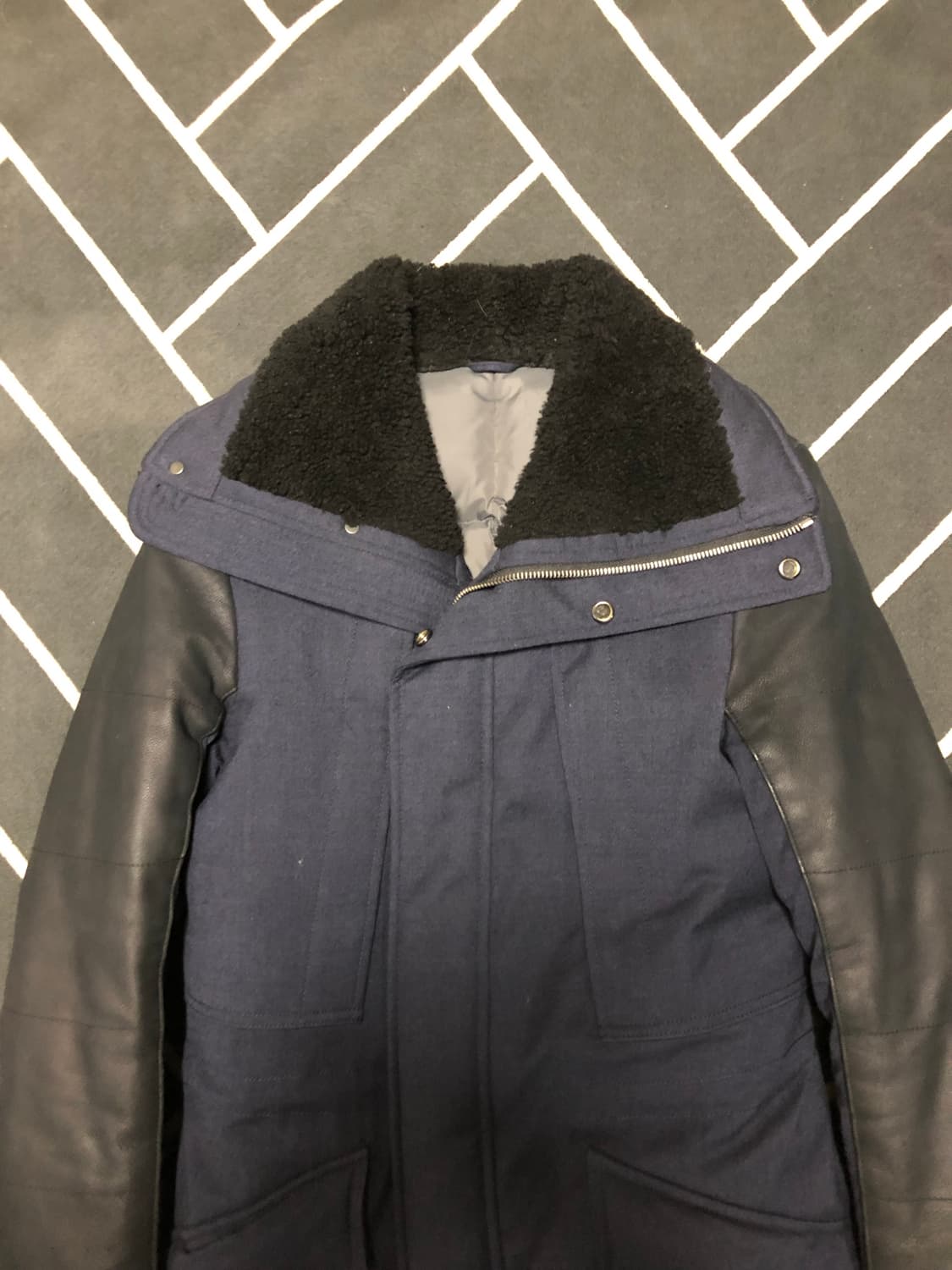 (선착순특가)솔리드옴므 리얼가죽 시어링무스탕/몽클레어타임톰포드스톤프라다 상품이미지5