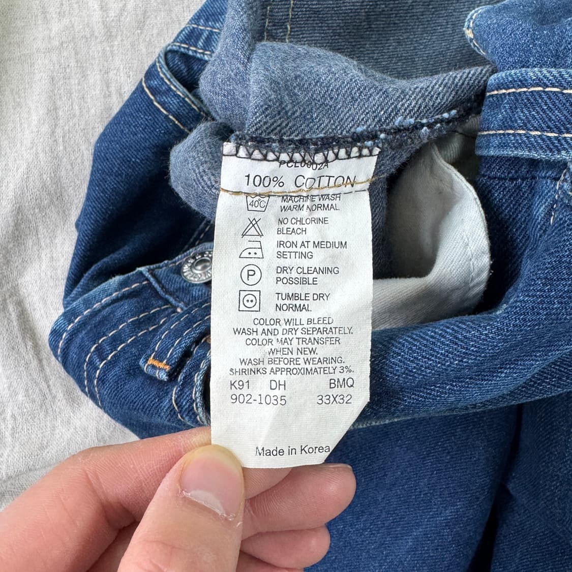 리바이스 신치백 타입1 902 84(33) 상품이미지8