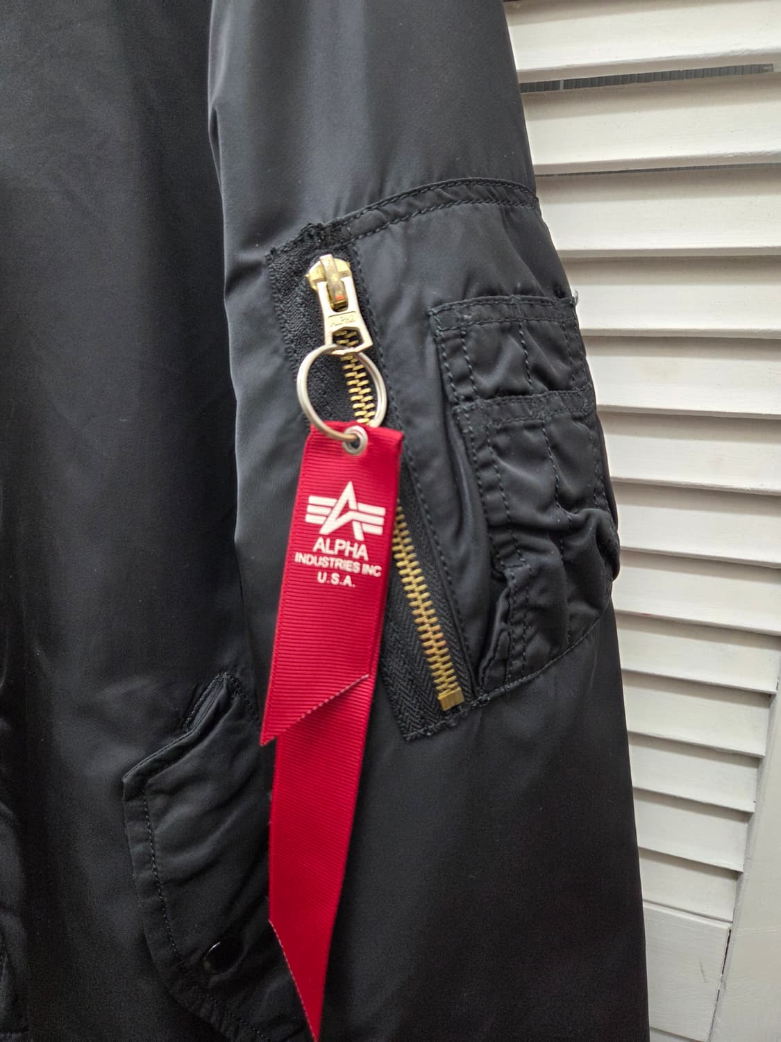 알파인더스트리 MA-1 항공 블루종 점퍼 상품이미지3