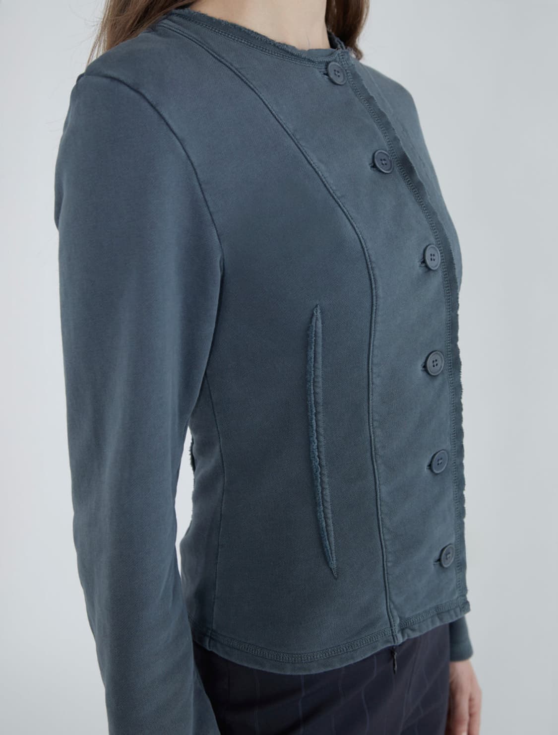 [S,M]팔로마울 Sanpi 가디건/블루 상품이미지8