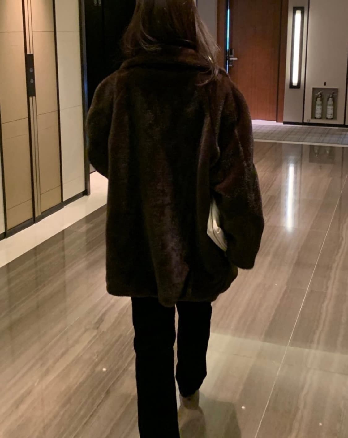 파운더스 울먼 하프 퍼 코트 상품이미지6