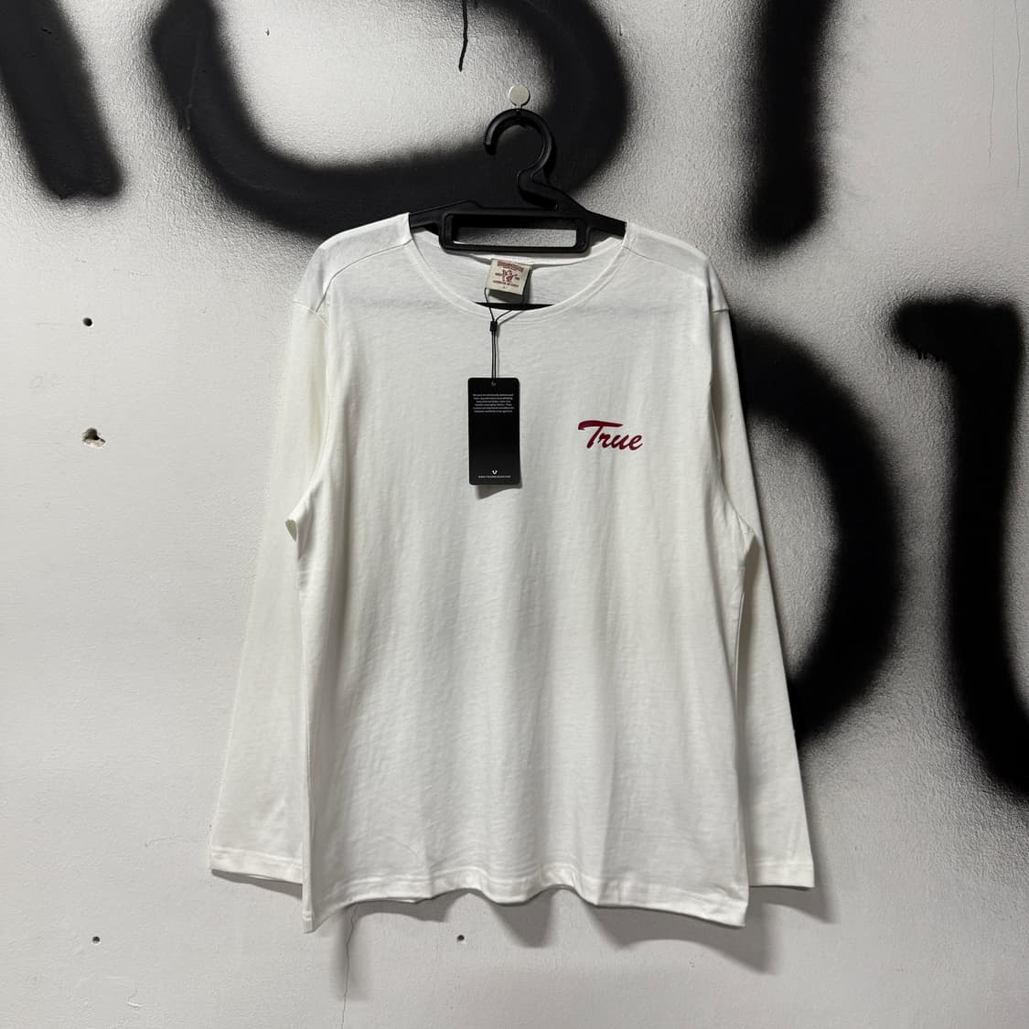 트루릴리젼 백 프린팅 월드투어 데드스탁 롱 슬리브 티셔츠 상품이미지2