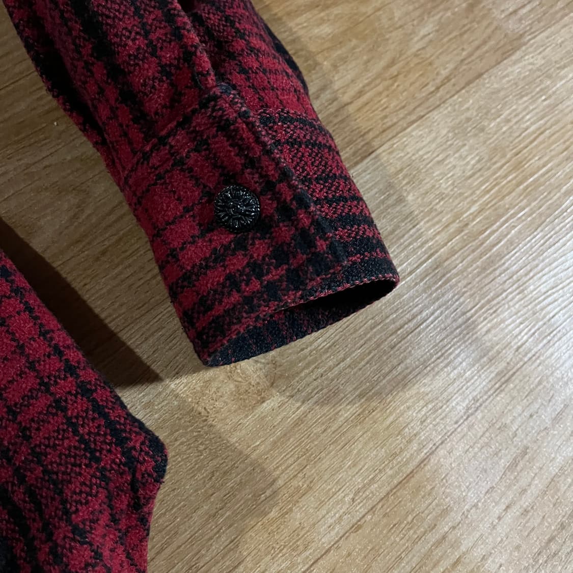 [105] 오프화이트 플란넬 셔츠 상품이미지6