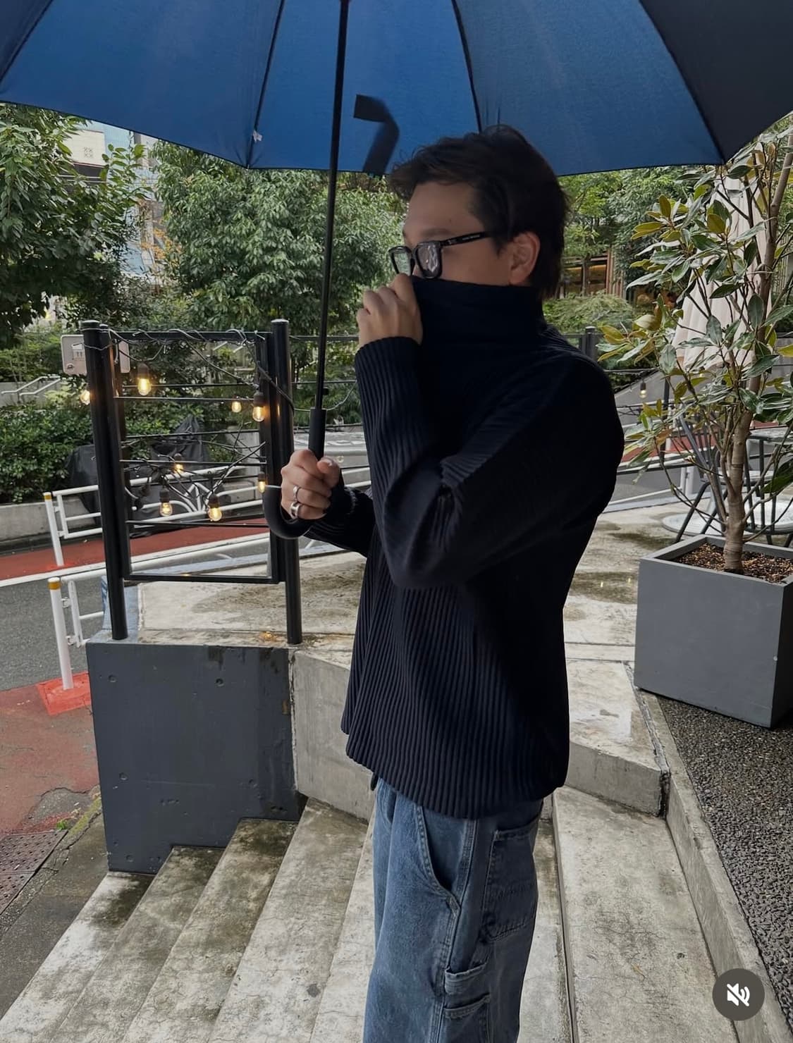 옴므플리세 오버 사이즈 하이넥 자켓 / 이세이미야케 상품이미지1