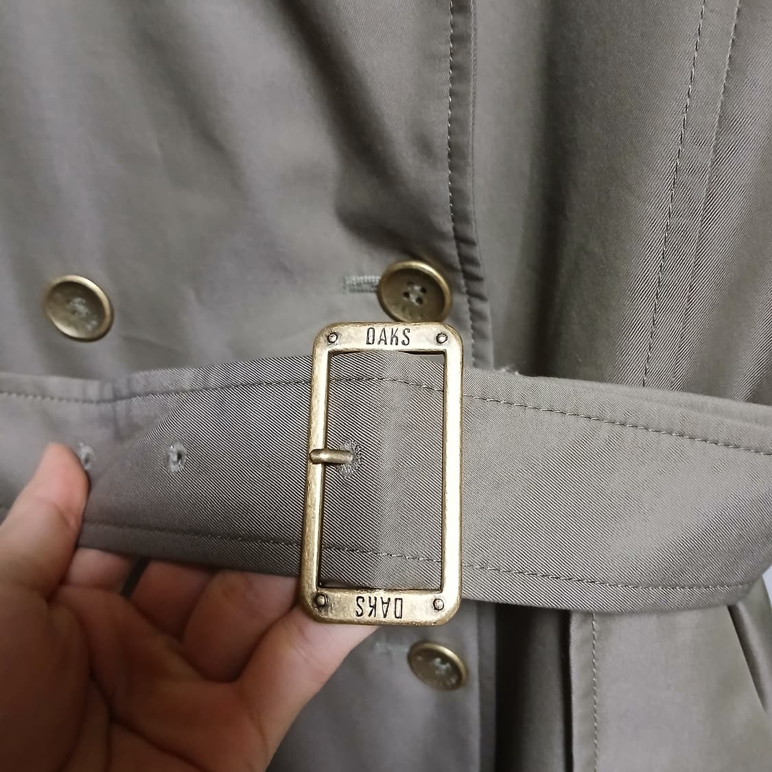 DAKS 닥스 봄 가을 트렌치코트 고급지고 상태좋음 봄 가을 자켓 상품이미지3