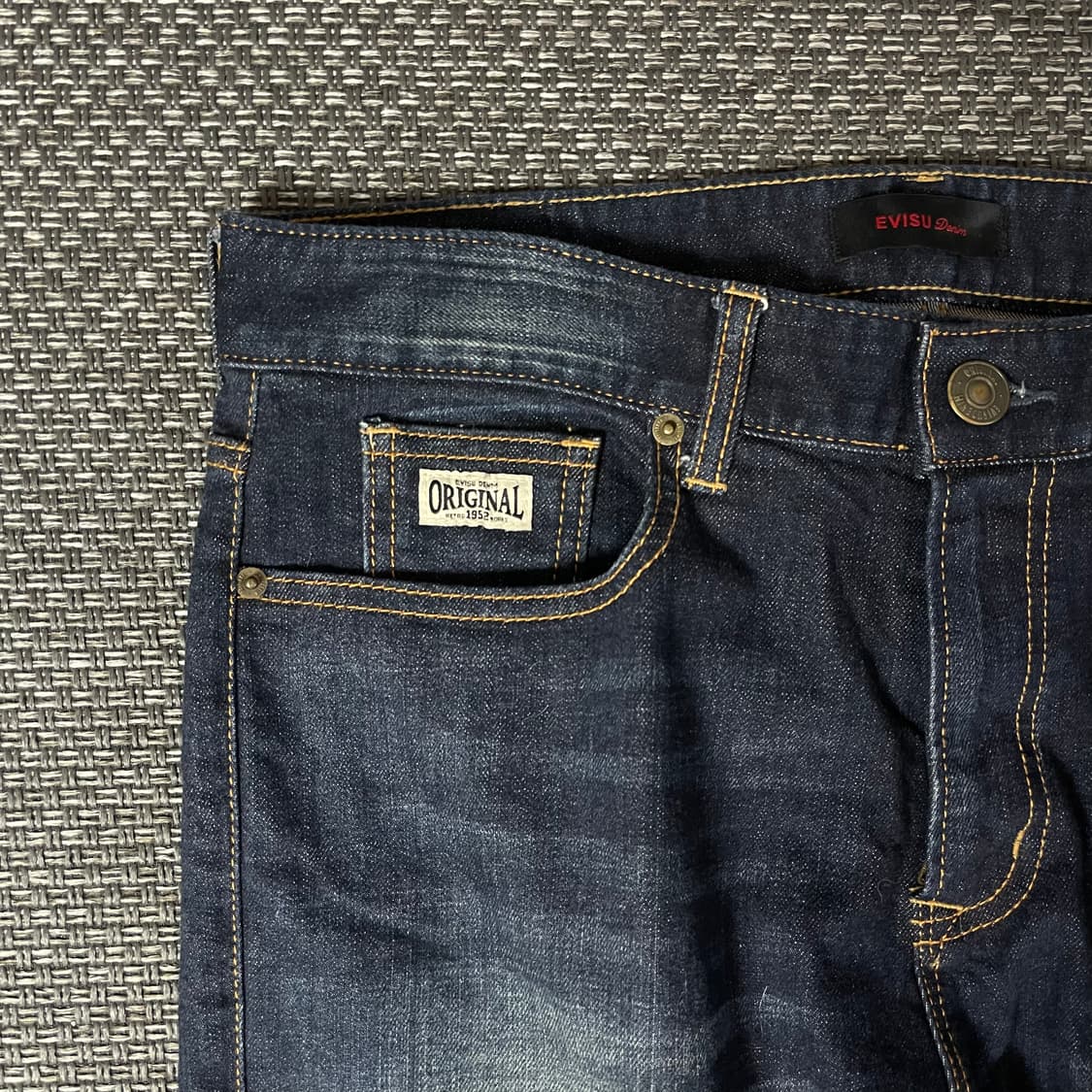 (32) 에비수 오리지널 1952 스트레이트핏 데님 팬츠 상품이미지4