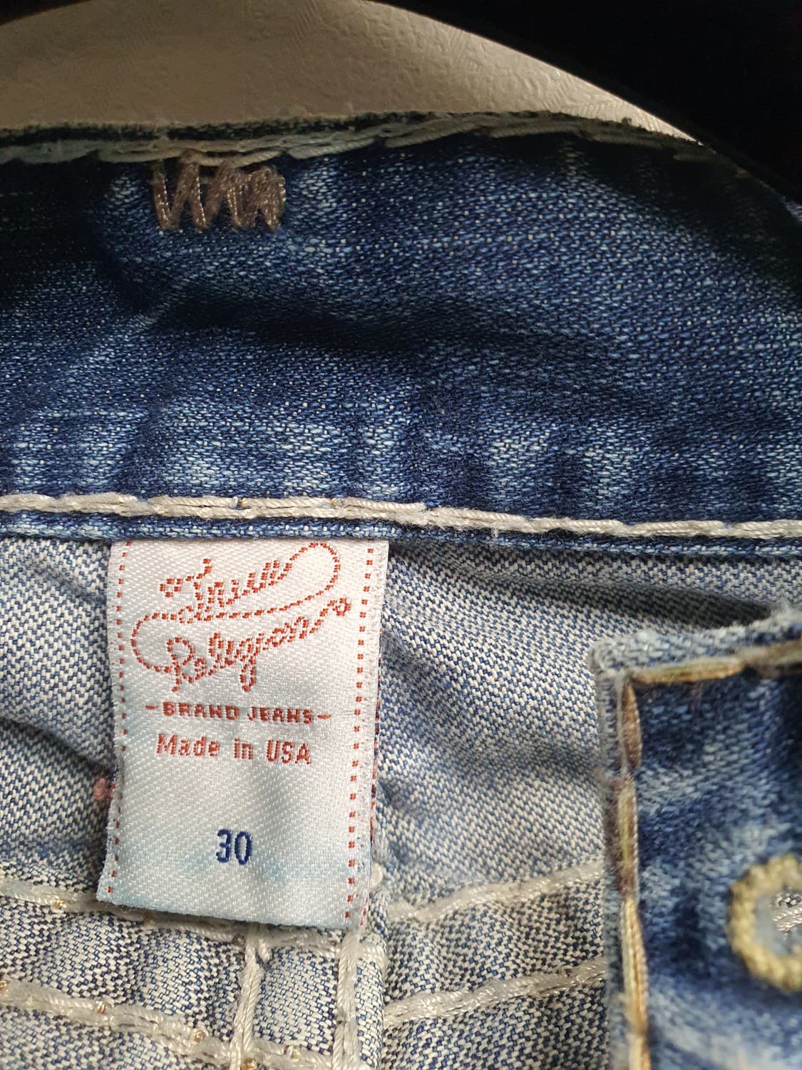 트루릴리젼 데님진 30사이즈  상품이미지5