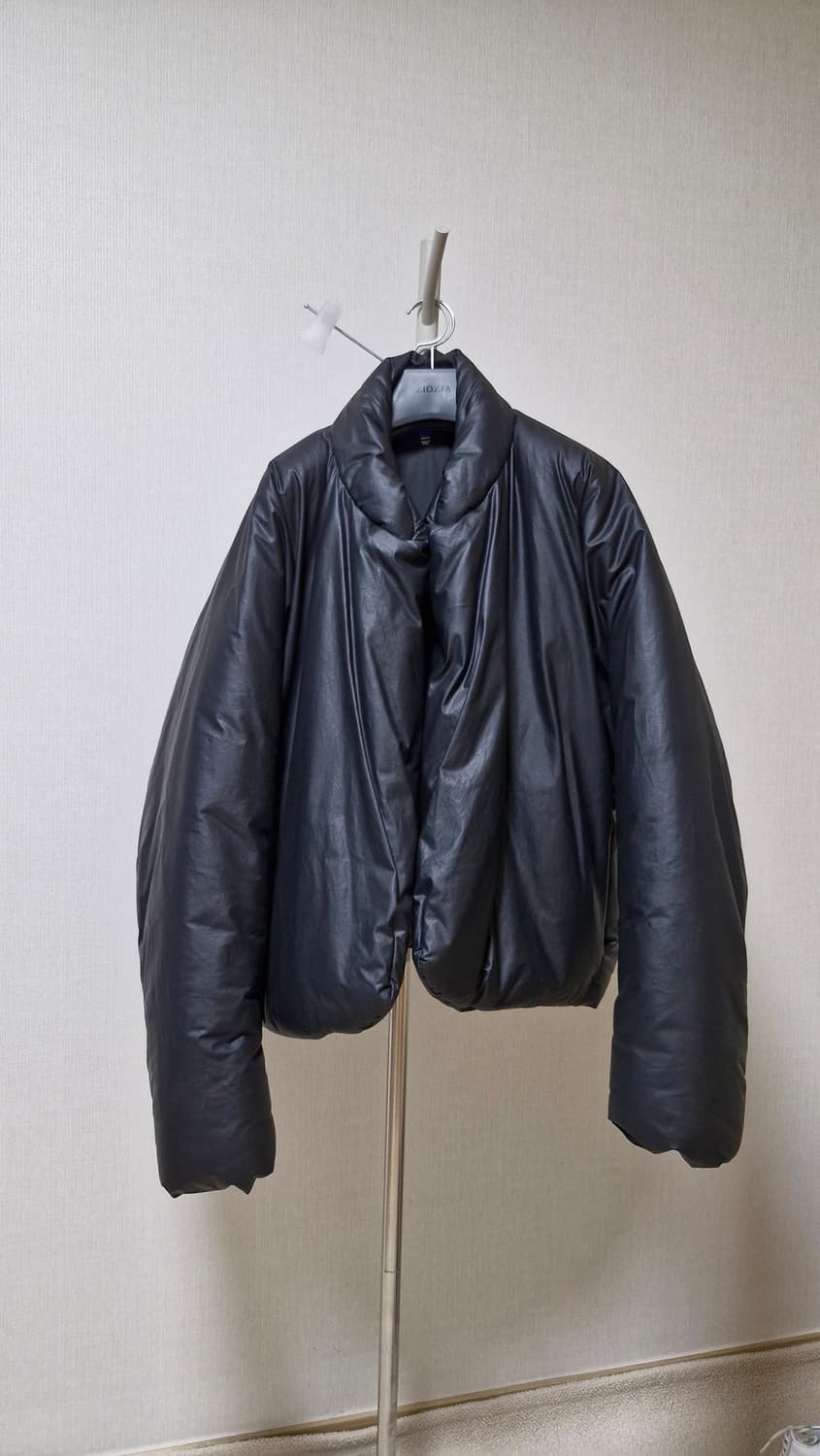 이지 가죽느낌 패딩 M 상품이미지1