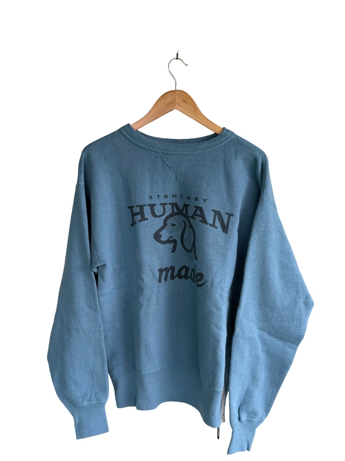 (새제품) 휴먼메이드 츠리아미 맨투맨 블루 L 상품이미지1