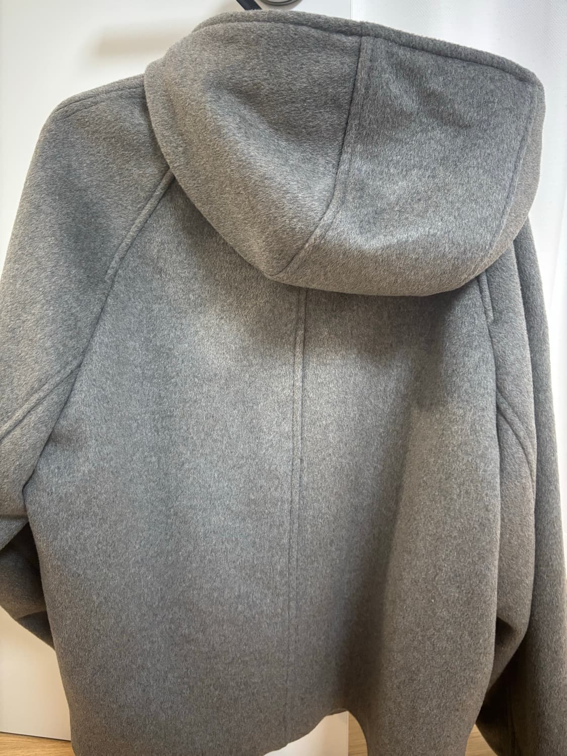 타입서비스 후드 하프코트 그레이 상품이미지3