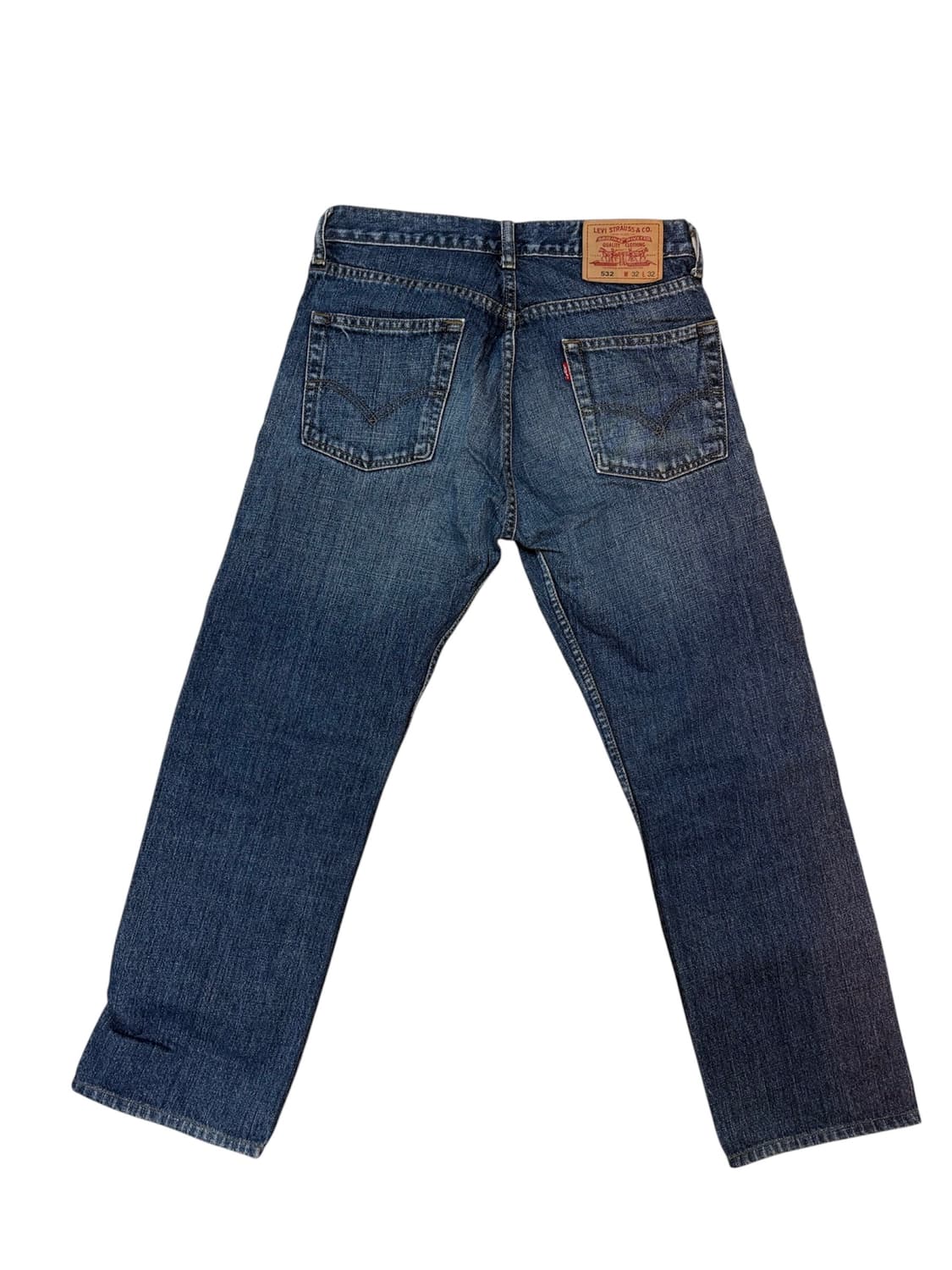 리바이스 532 청바지 W32 L32 진청 상품이미지3