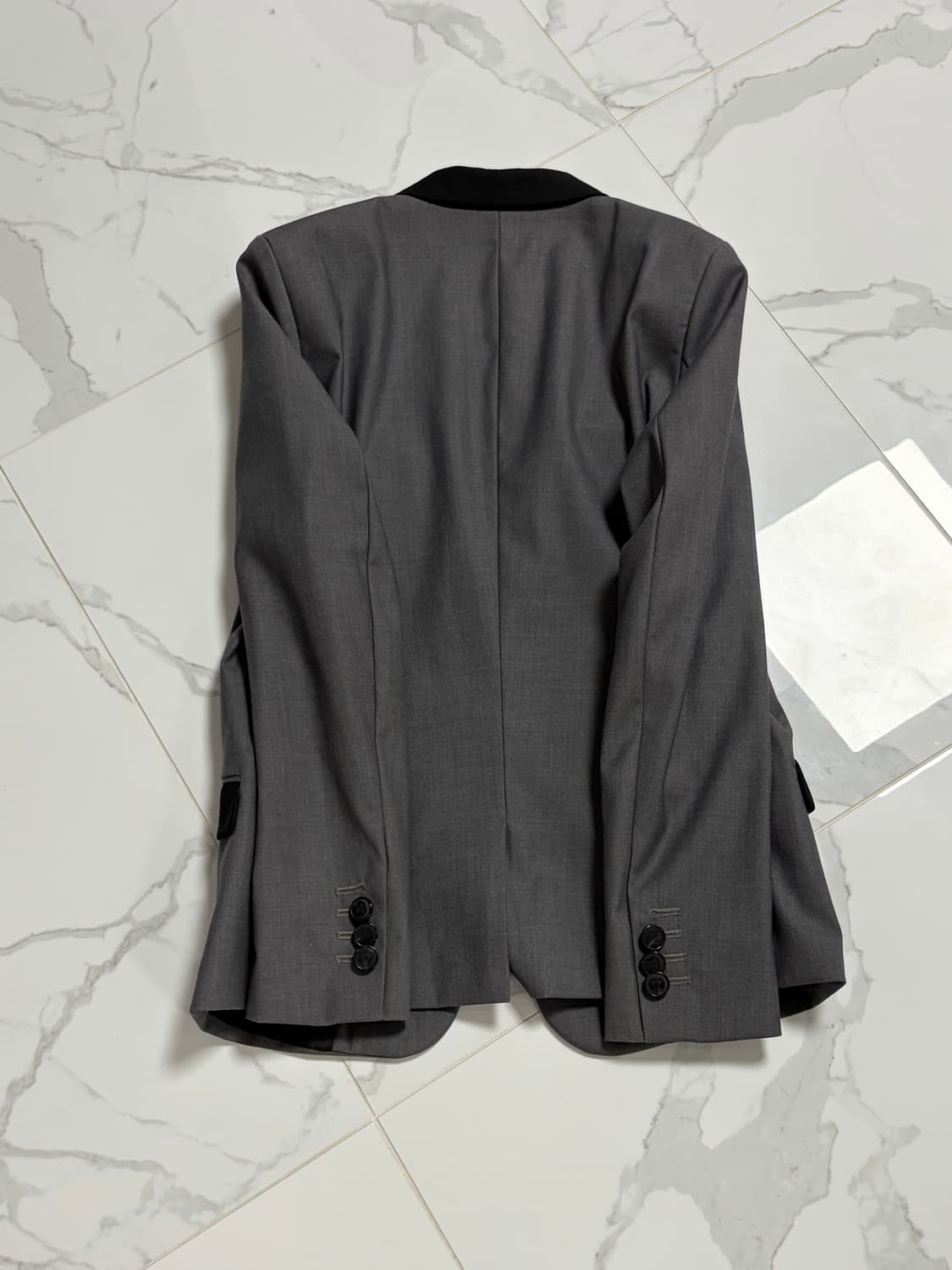 어두운 그레이 블레이저 상품이미지4