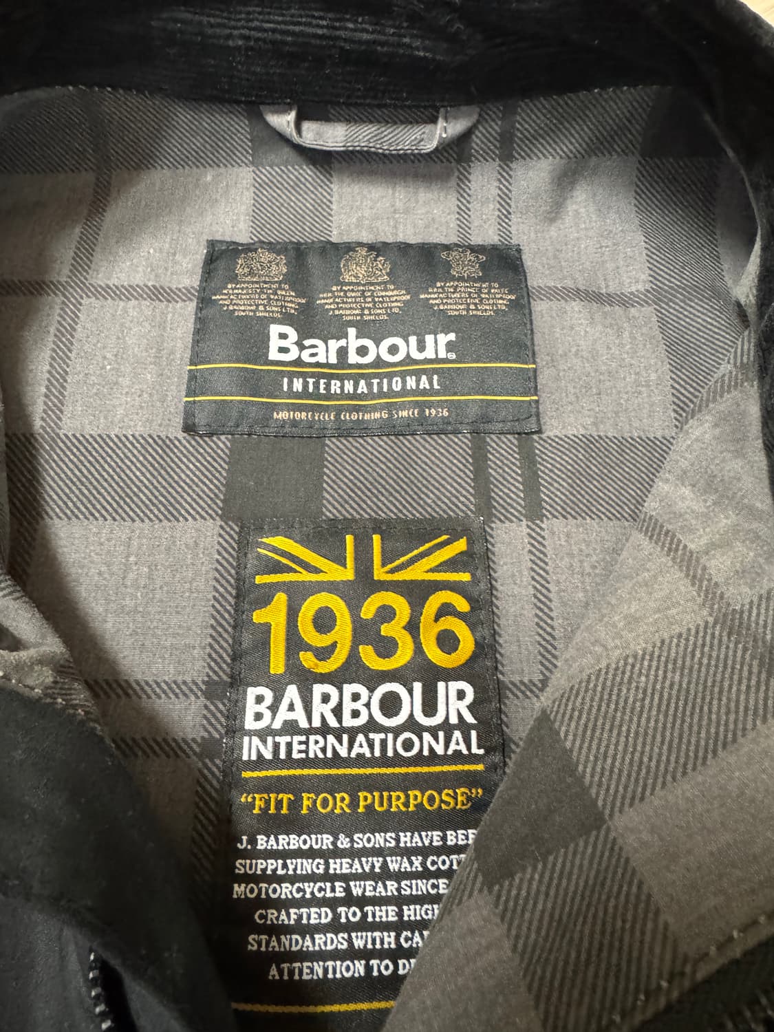 바버자켓 Barbour International SL XXL jacket 상품이미지6