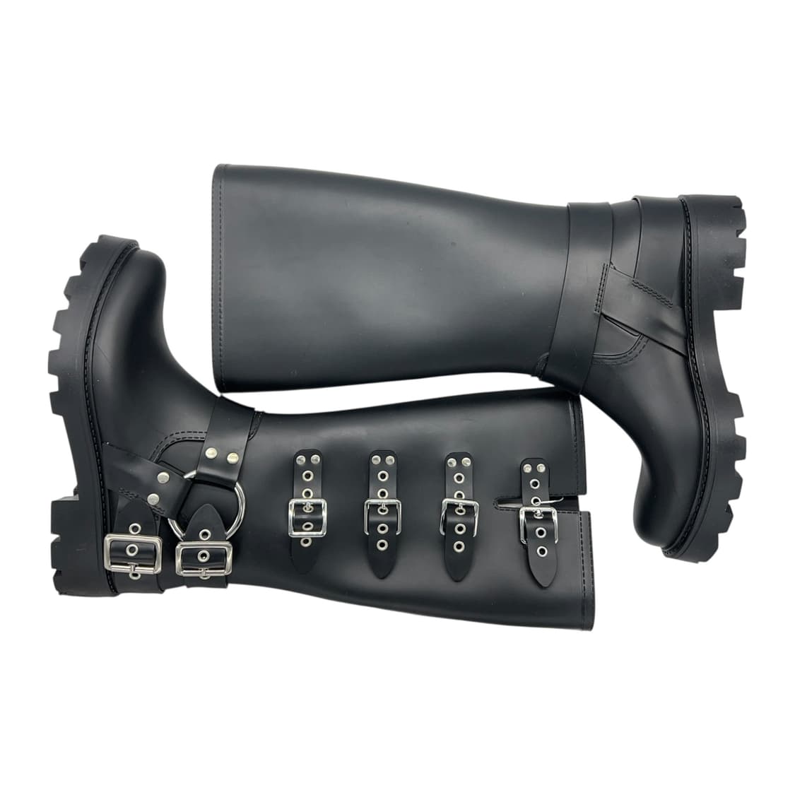 250 마르디 메크르디 바이커 레인 부츠 상품이미지2