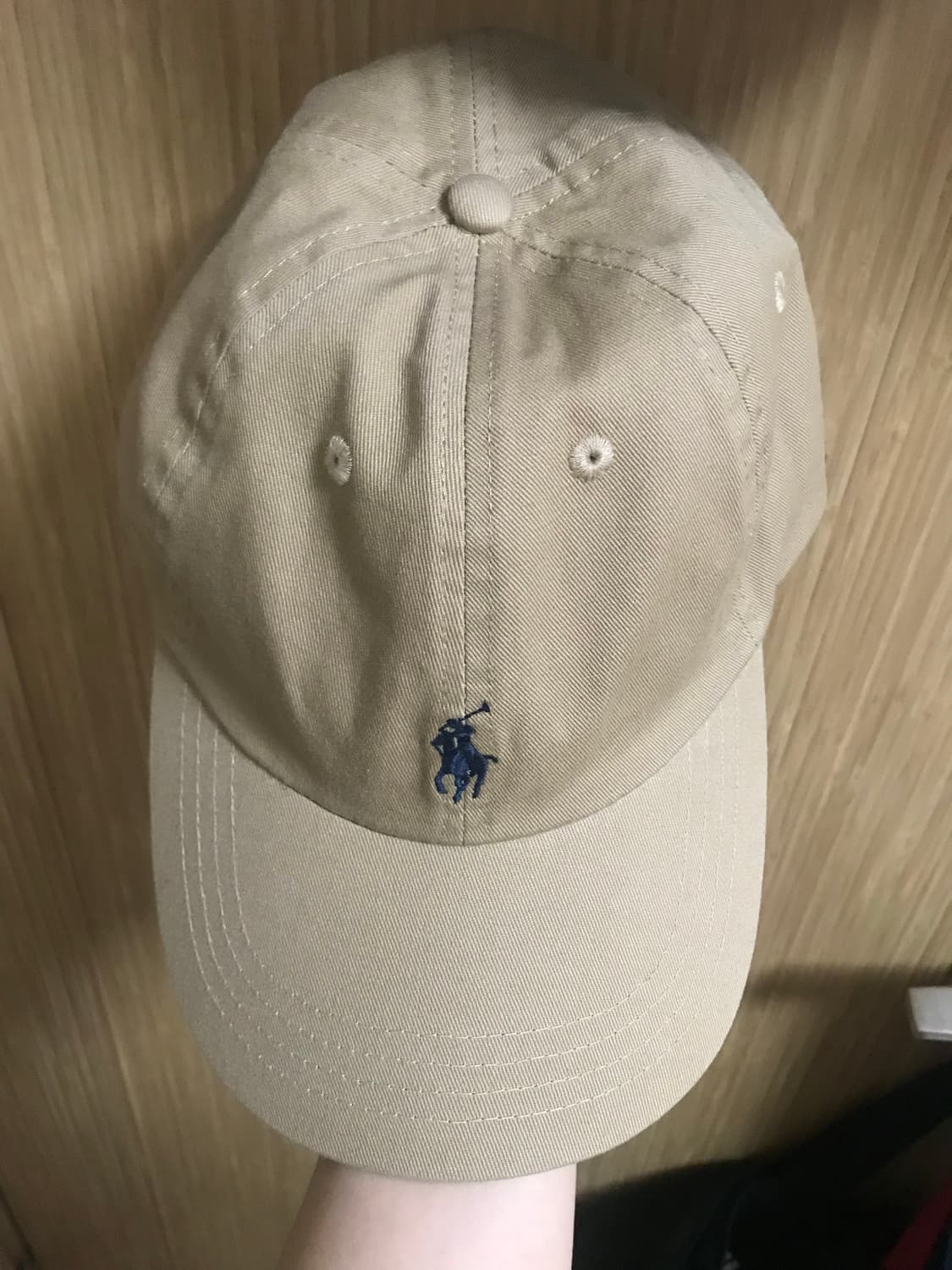 폴로 랄프로렌 베이지 캡 상품이미지1