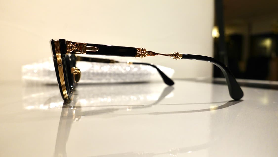 크롬하츠 덕버터 블랙/골드 안경 상품이미지6