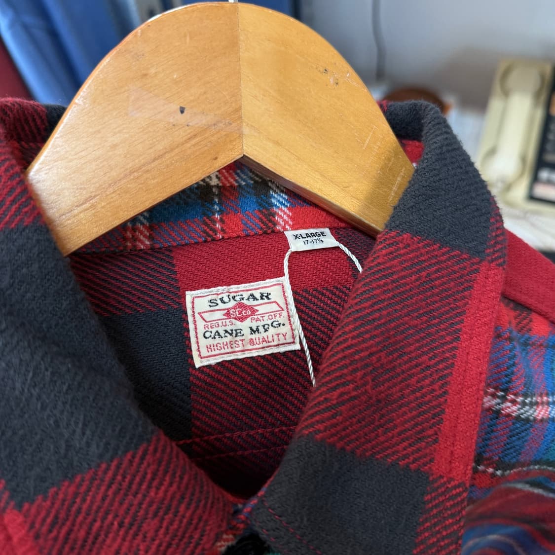 슈가케인 플란넬 셔츠 상품이미지4