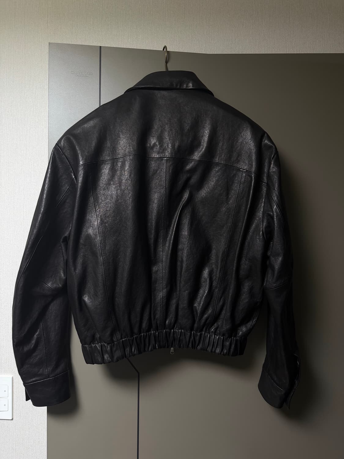 (S) 쿠어 램스킨 블루종 상품이미지2