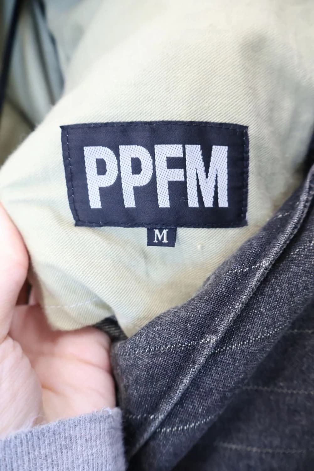 PPFM Pinstripe Tailored Work Jacket 상품이미지5