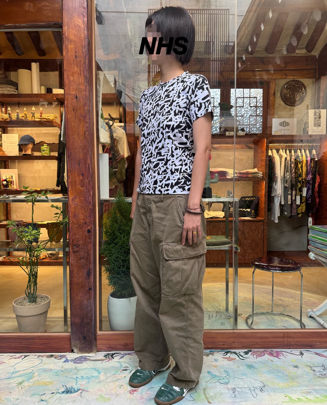 Come des Garcons letter graphic t-shirts 상품이미지6