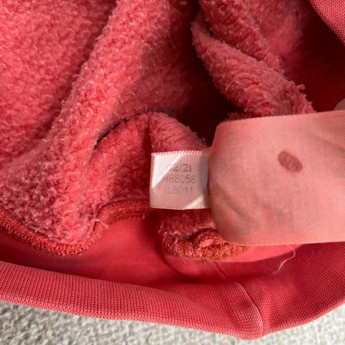 L 아디다스 스몰로고 긴팔 후드티 0202M1 상품이미지4