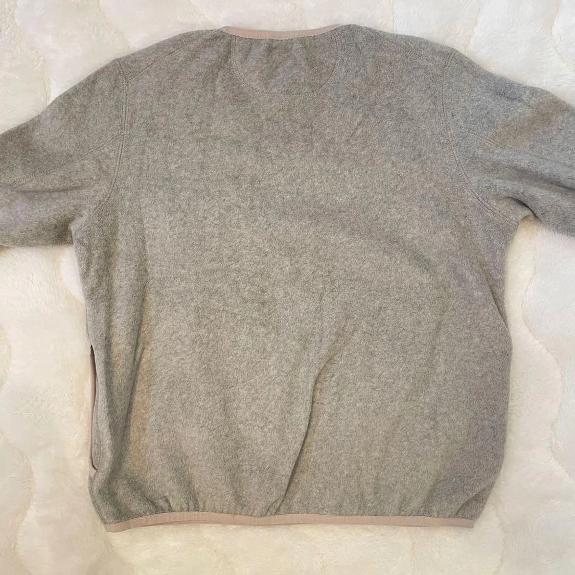  단톤 플리스 크루넥 풀오버 상품이미지3