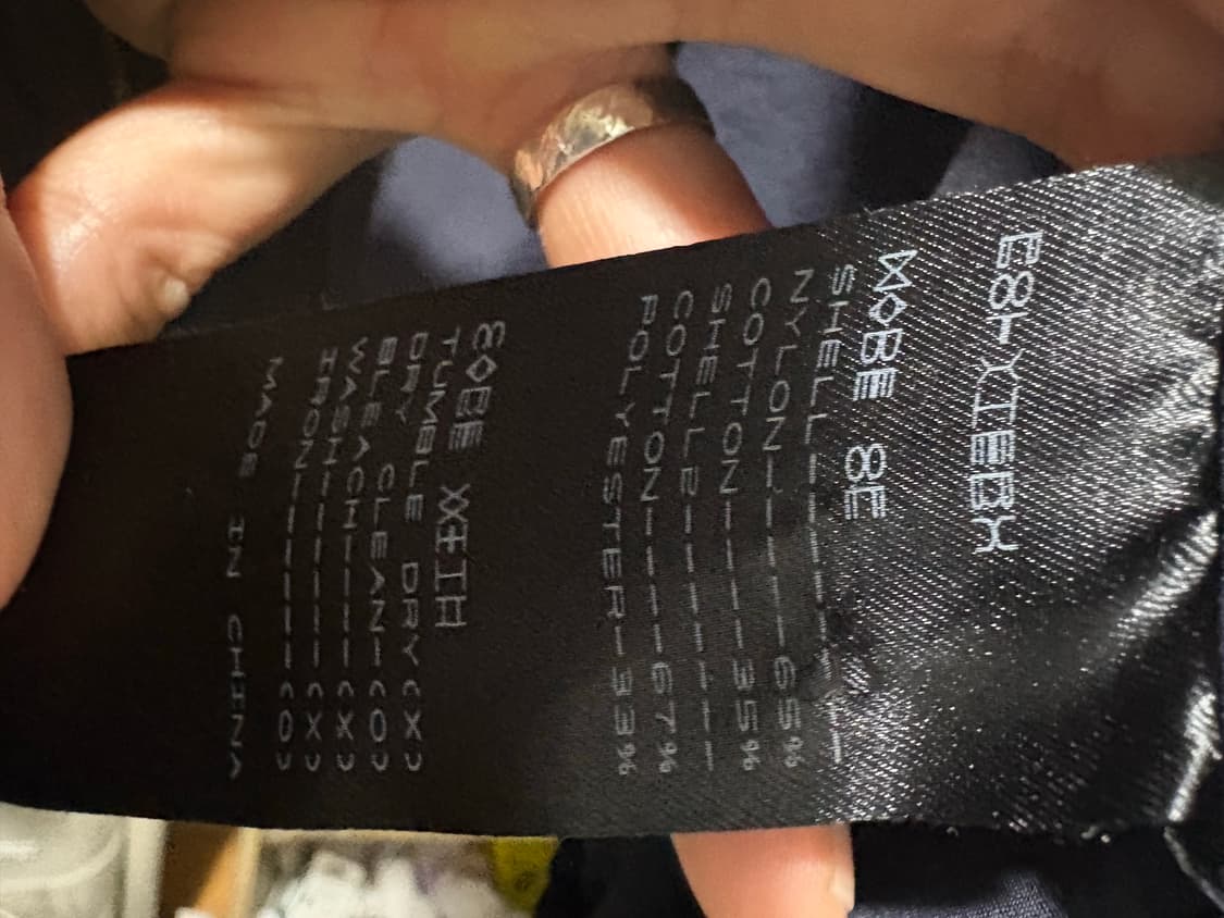 폴리테루 밀 블록 파카 3사이즈 상품이미지4