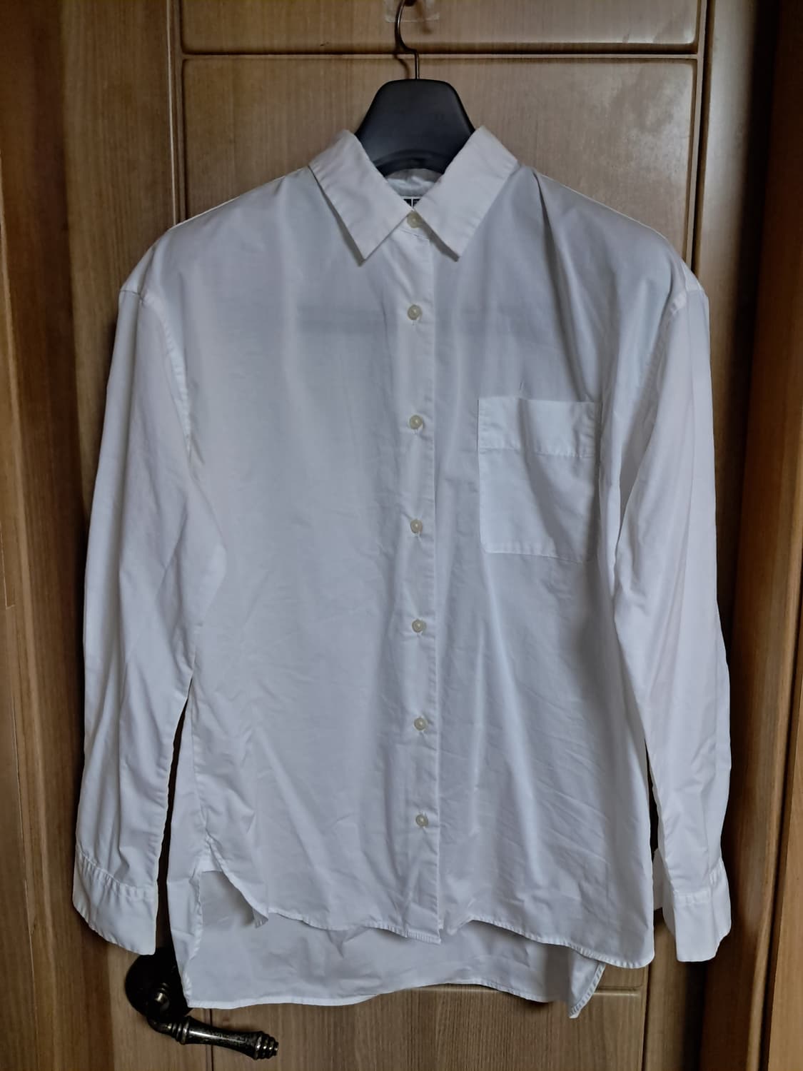 유니클로 여성 면 셔츠 M 상품이미지1