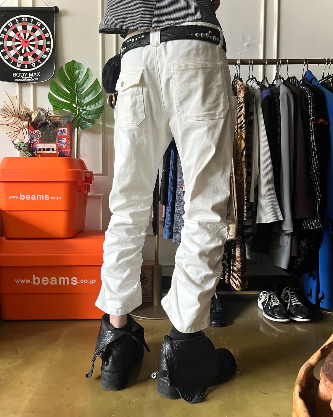 90-00s Semantic Design Shirring Pants 상품이미지2