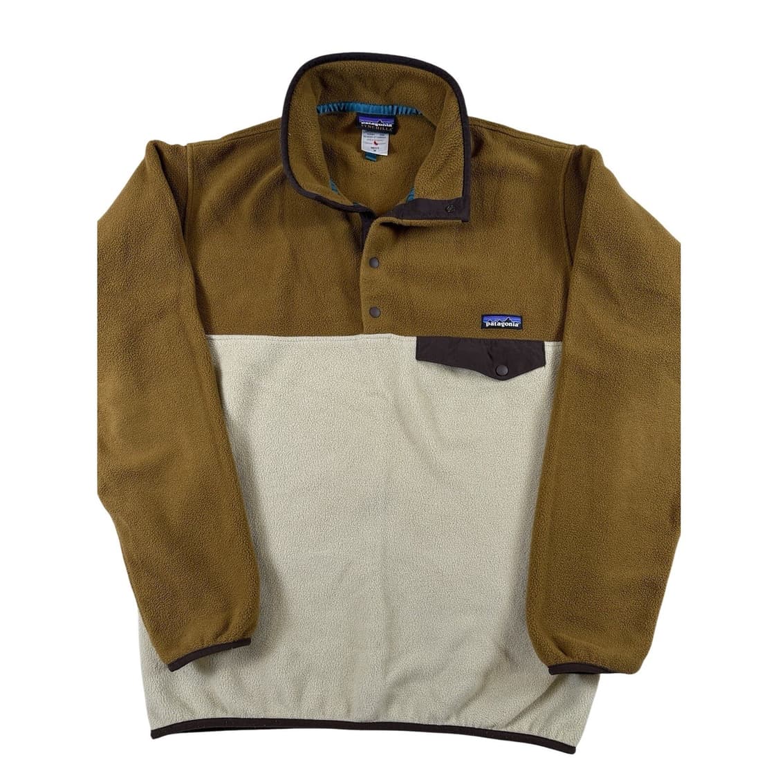 15FW 파타고니아 신칠라 스냅-T 플리스 브라운/베이지 투톤 상품이미지1