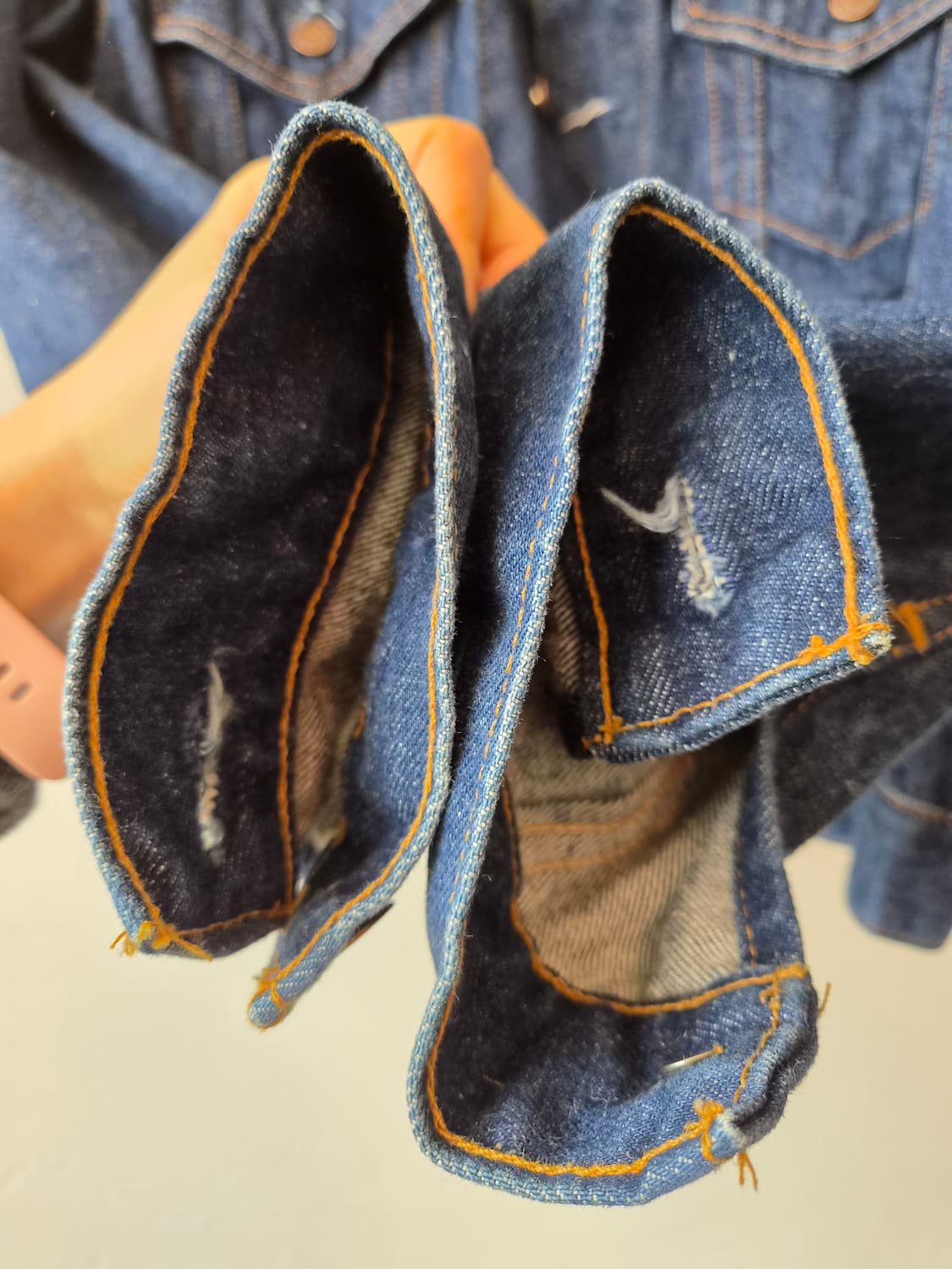 리바이스 USA 여성 진청데님자켓 40사이즈 상품이미지5