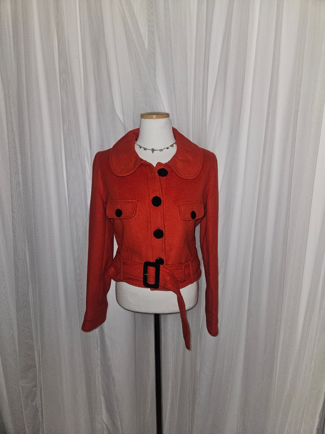 세실맥비 빈티지 토마토 코트 상품이미지4