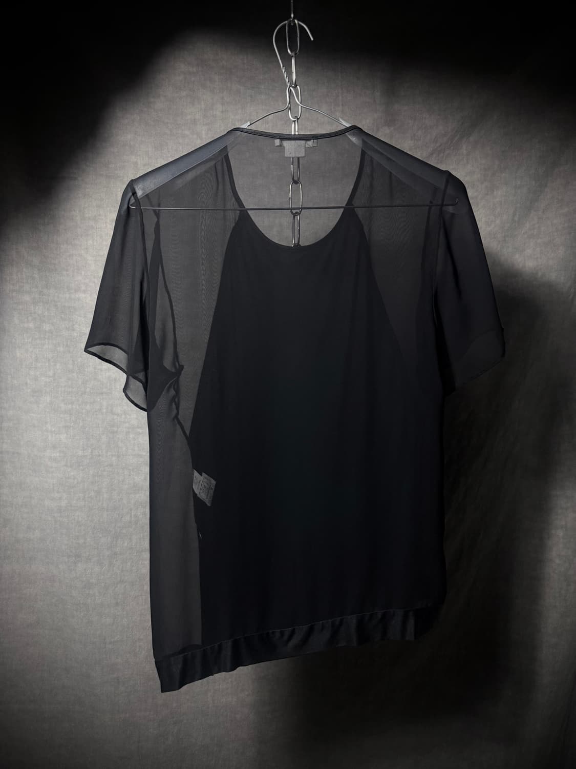 Helmut Lang Sheer Asymmetric Top 상품이미지6