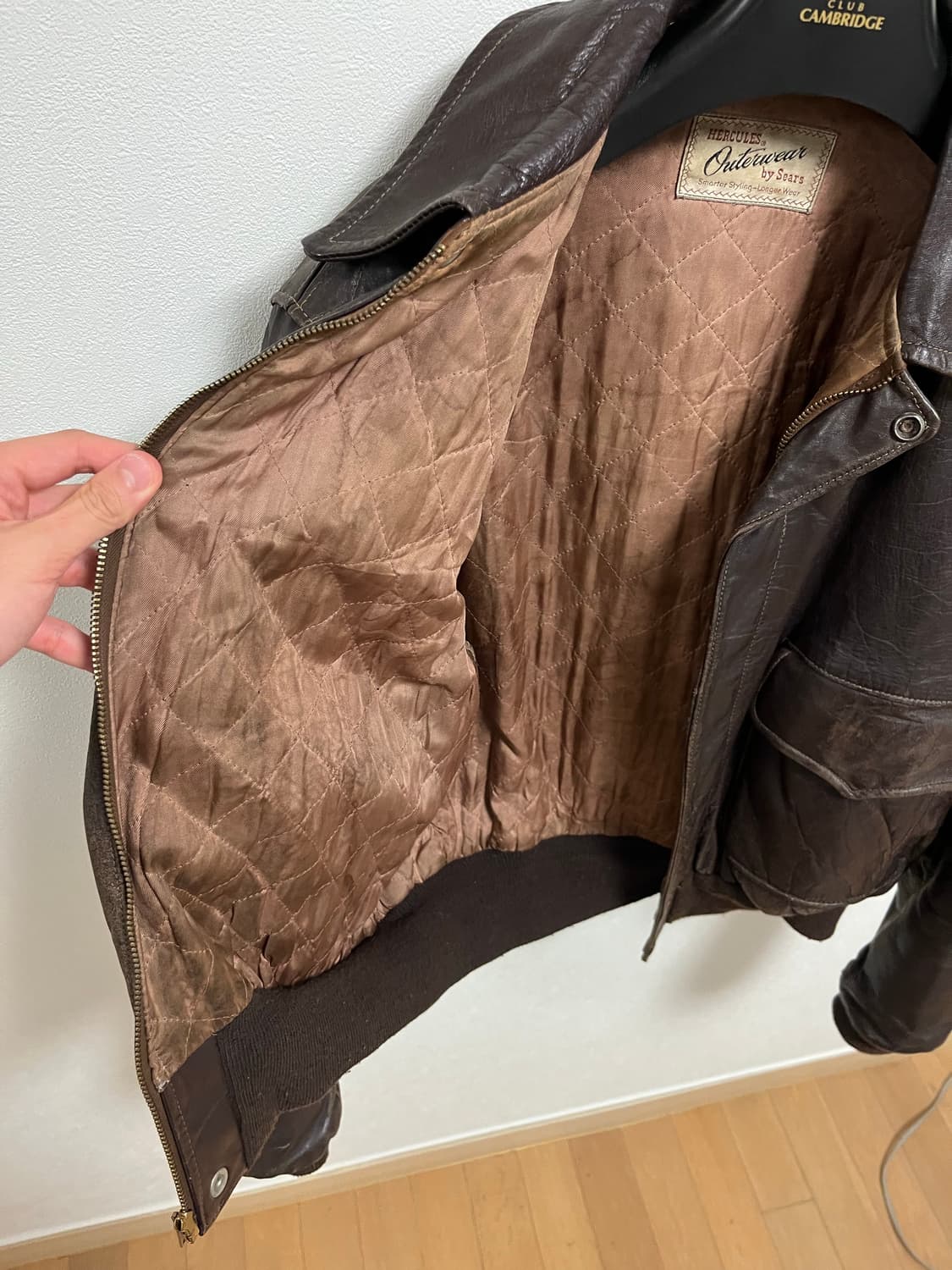 1950~60's Hercules Horsehide A-2 Flight 상품이미지6