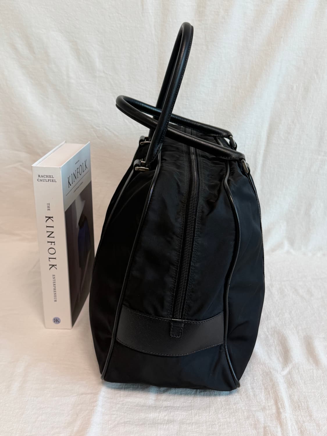 정품 프라다 사피아노 나일론 토트백 보스턴백 골프가방 여행  상품이미지9