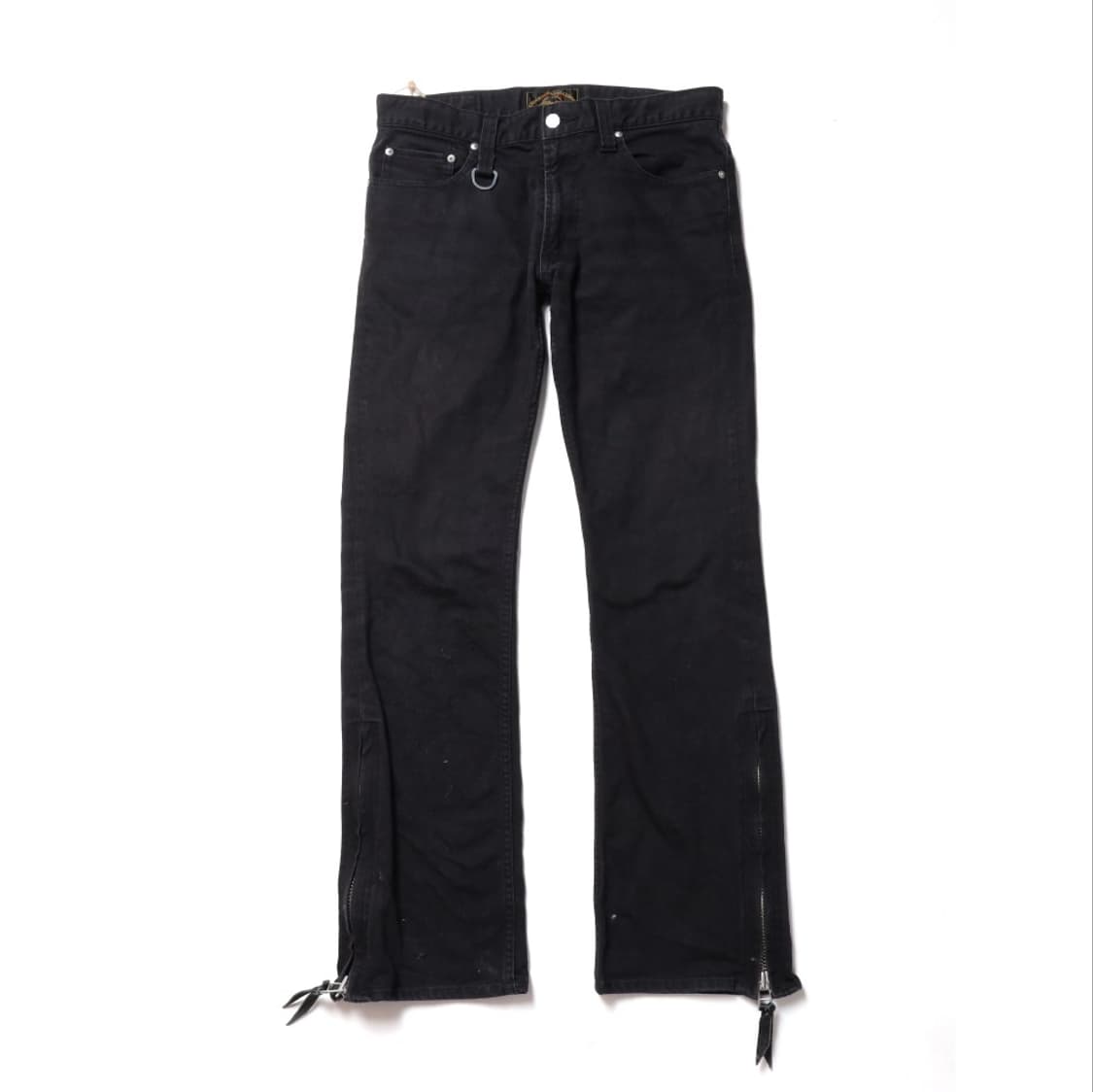 Skull Flight Hem Zip Denim Pants 상품이미지1