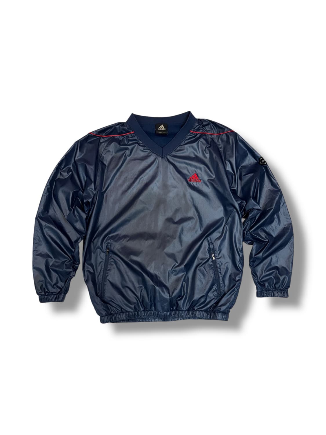 아디다스 네이비 웜업 바람막이 (L)    상품이미지1