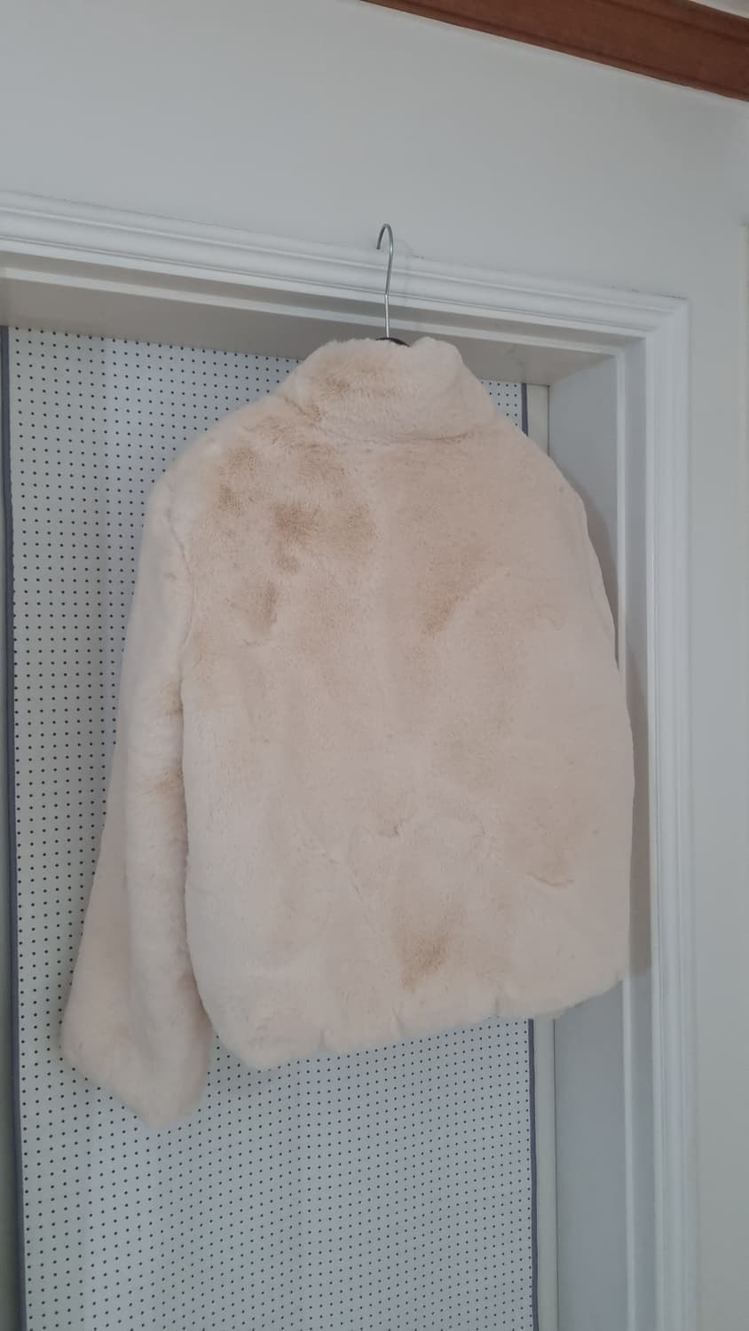 FOREVER21 아이보리 에코퍼 자켓 상품이미지6