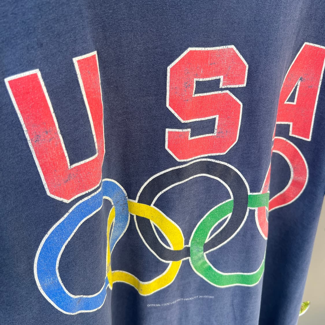 90s 빈티지 USA Hanes Olympic single stitch 상품이미지3