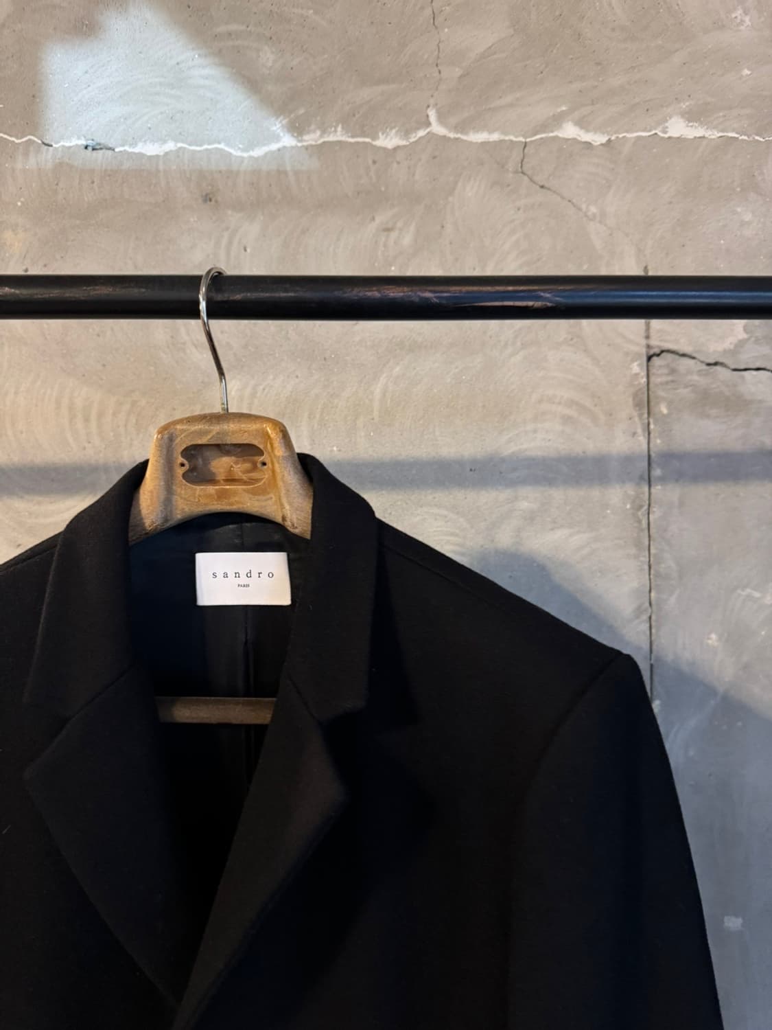 산드로 체스터필드 코트 슬림100 상품이미지4