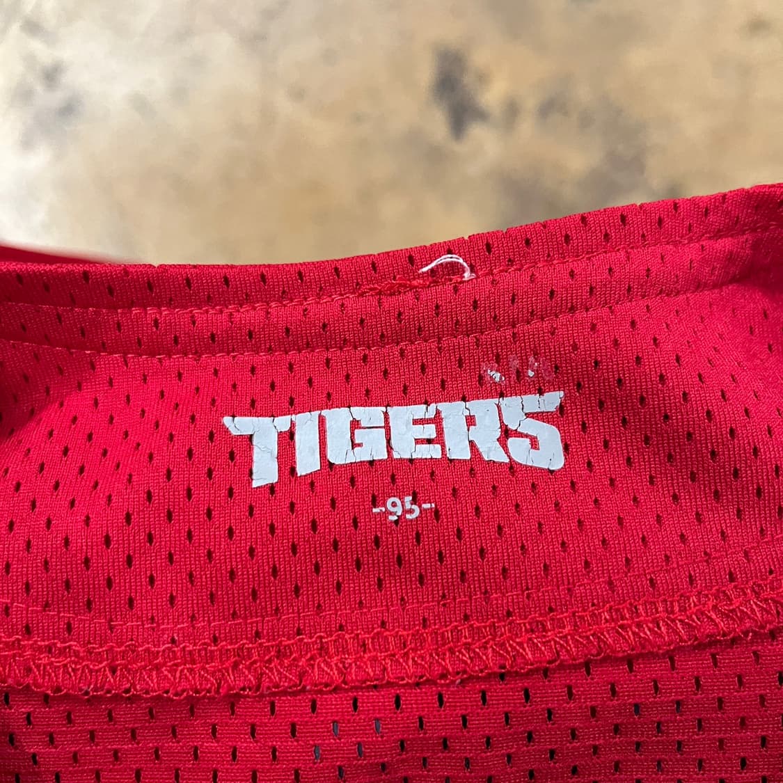 [95] 기아 타이거즈 올드 야구 유니폼 레드 b10 상품이미지4