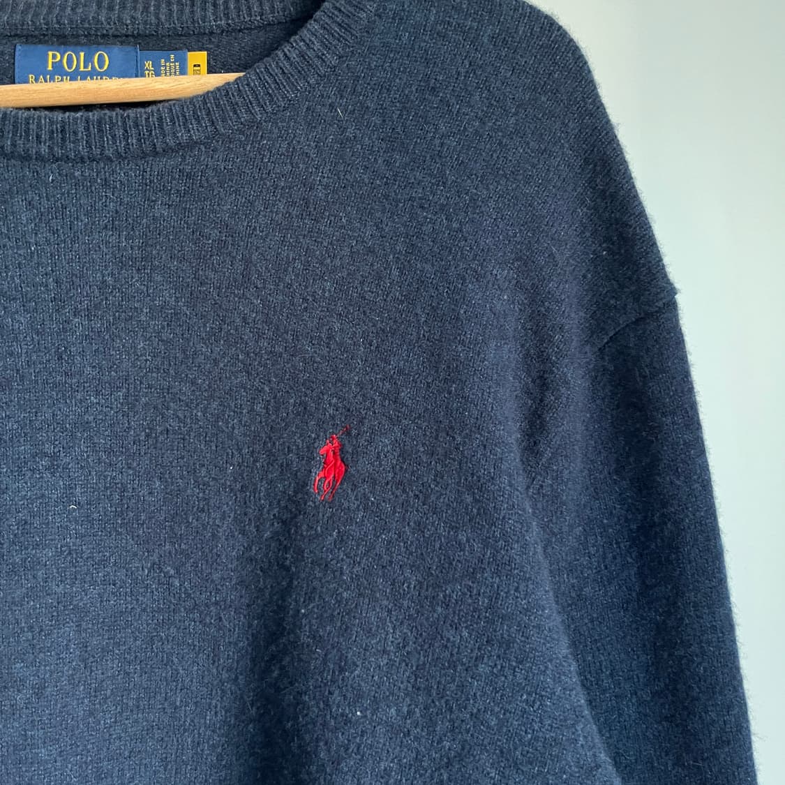 POLO RALPH LAUREN wool knit ( QR 정품인증 ) 상품이미지4