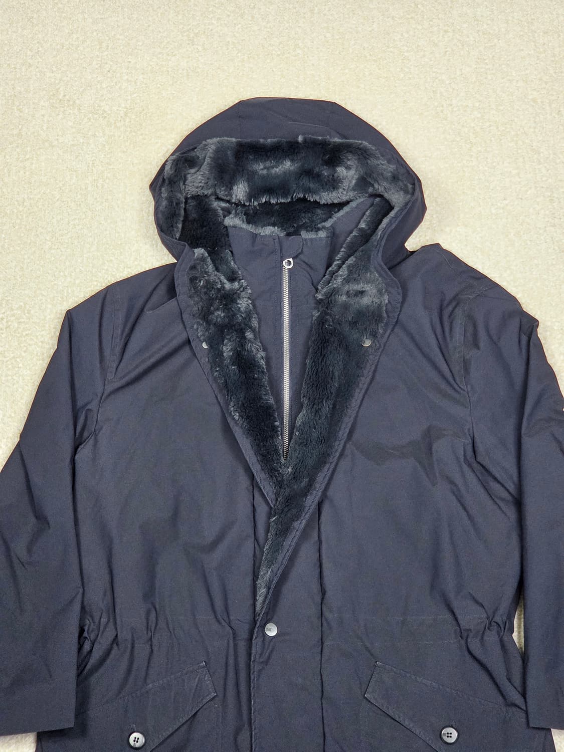 [아르마니 꼴레지오니] 퍼 후드 패딩 코트 | 00233 상품이미지2