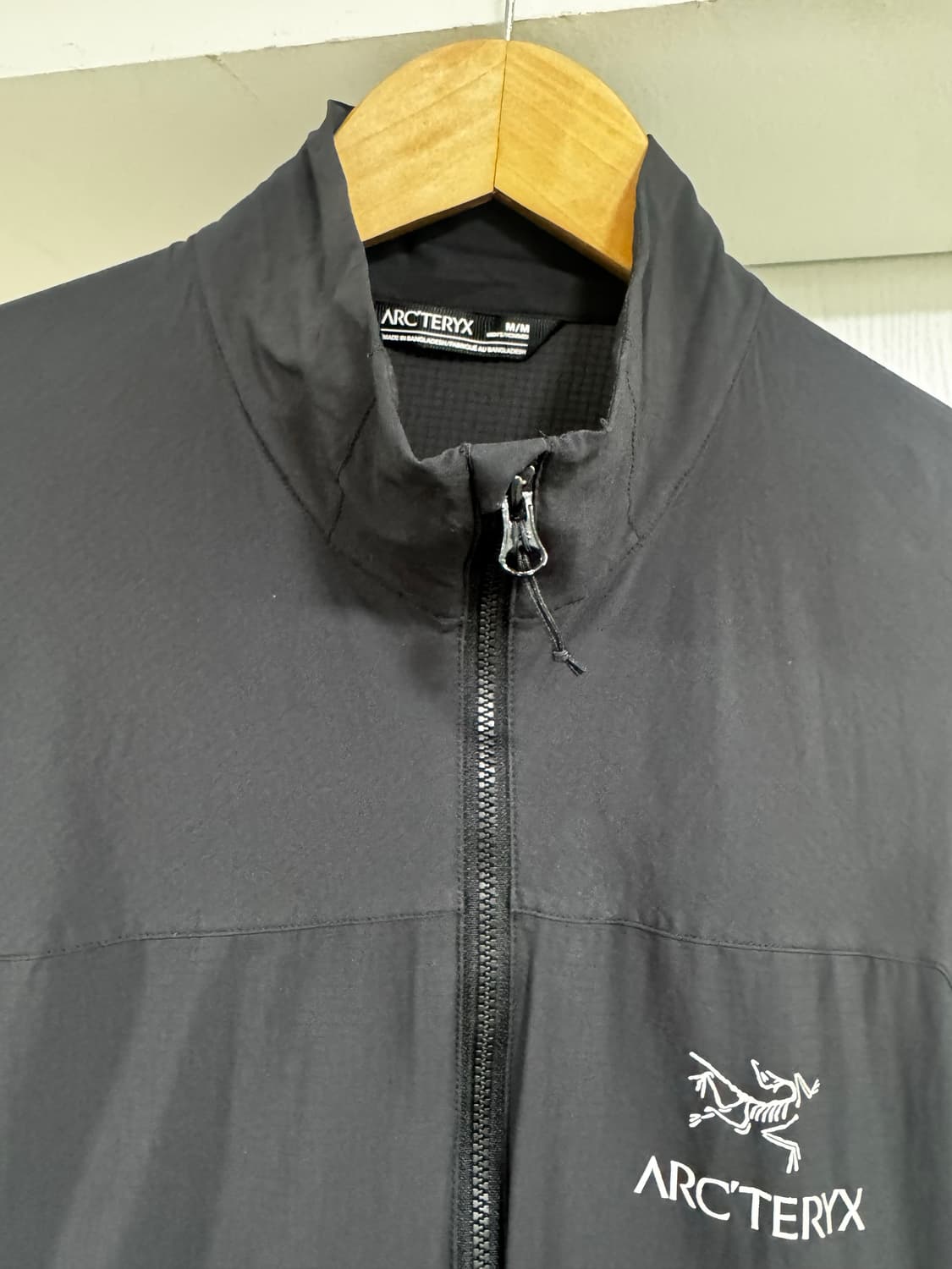 아크테릭스 스퀴시미 집업 블랙 m 상품이미지2