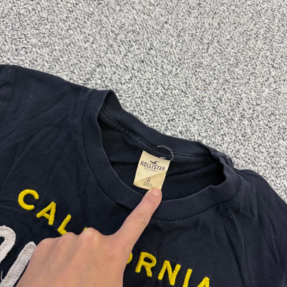 S 홀리스터 여성 롱슬립 긴팔티 0127H1 상품이미지3