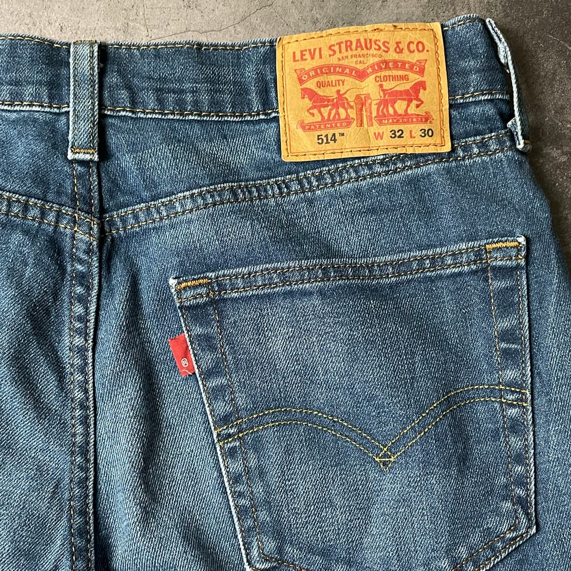LEVI'S 리바이스514 레귤러 스트레이트핏 데님 팬츠 A00384 상품이미지8