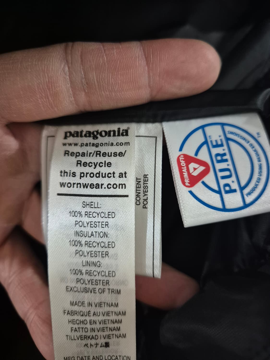 파타고니아 빈티지 나노퍼프 경량패딩 리사이클 Women 상품이미지5