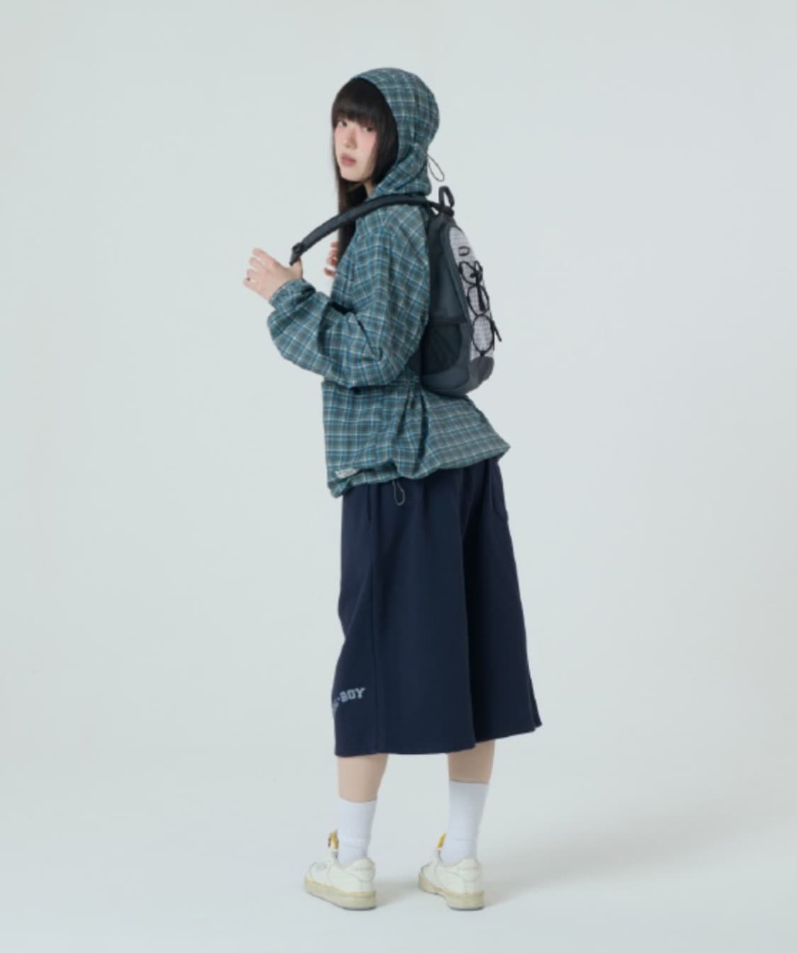 aeae 체크 바람막이 상품이미지3